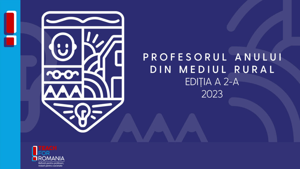 Teach for Romania_Gala Profesorul Anului din mediul rural 2023
