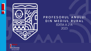 Teach for Romania_Gala Profesorul Anului din mediul rural 2023