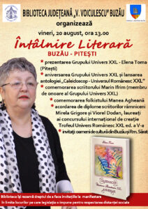 Intalnire literara Grupul Univers XXL