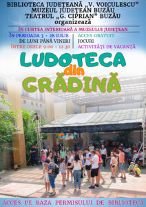 afis ludoteca din gradina 2023