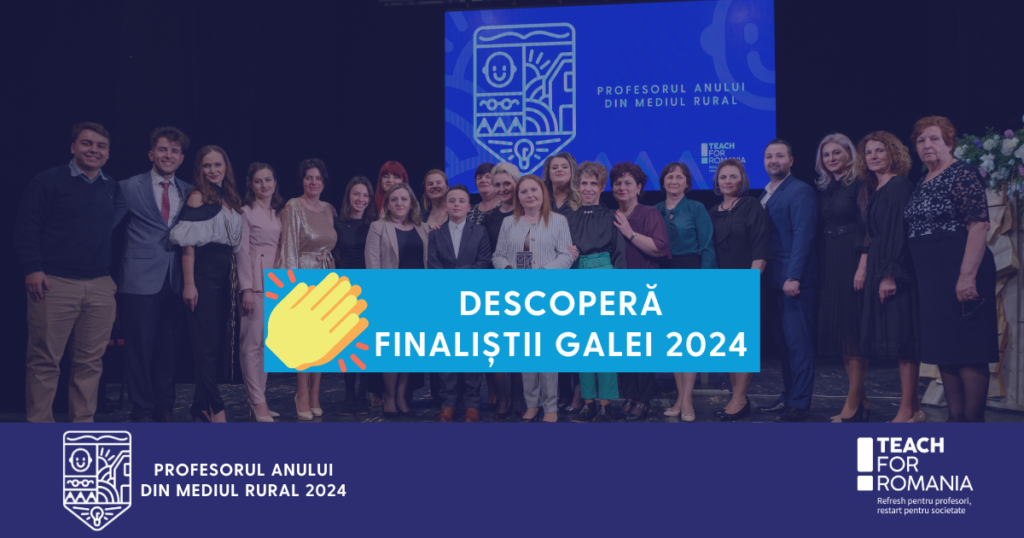 Finalistii Galei Profesorul Anului 2024